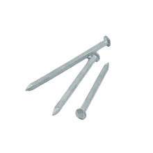 Silver Smooth Flat Ring Steel Square Boat Nail